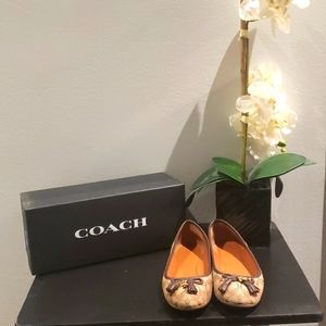 💫❣️MARK DOWN❣️Coach 6.5 khaki/mahogany Style: Benni Sig JQD Flt